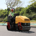 Pequeño tamaño nuevo 1.5Ton paseo en motor de gasolina compactador vibratorio rodillo de camino FYL-900